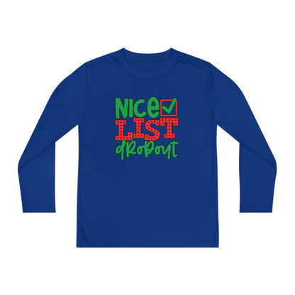 Nice List Dropout Youth Long Sleeve Tee