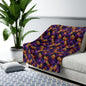Velour Garden Fleece Blanket