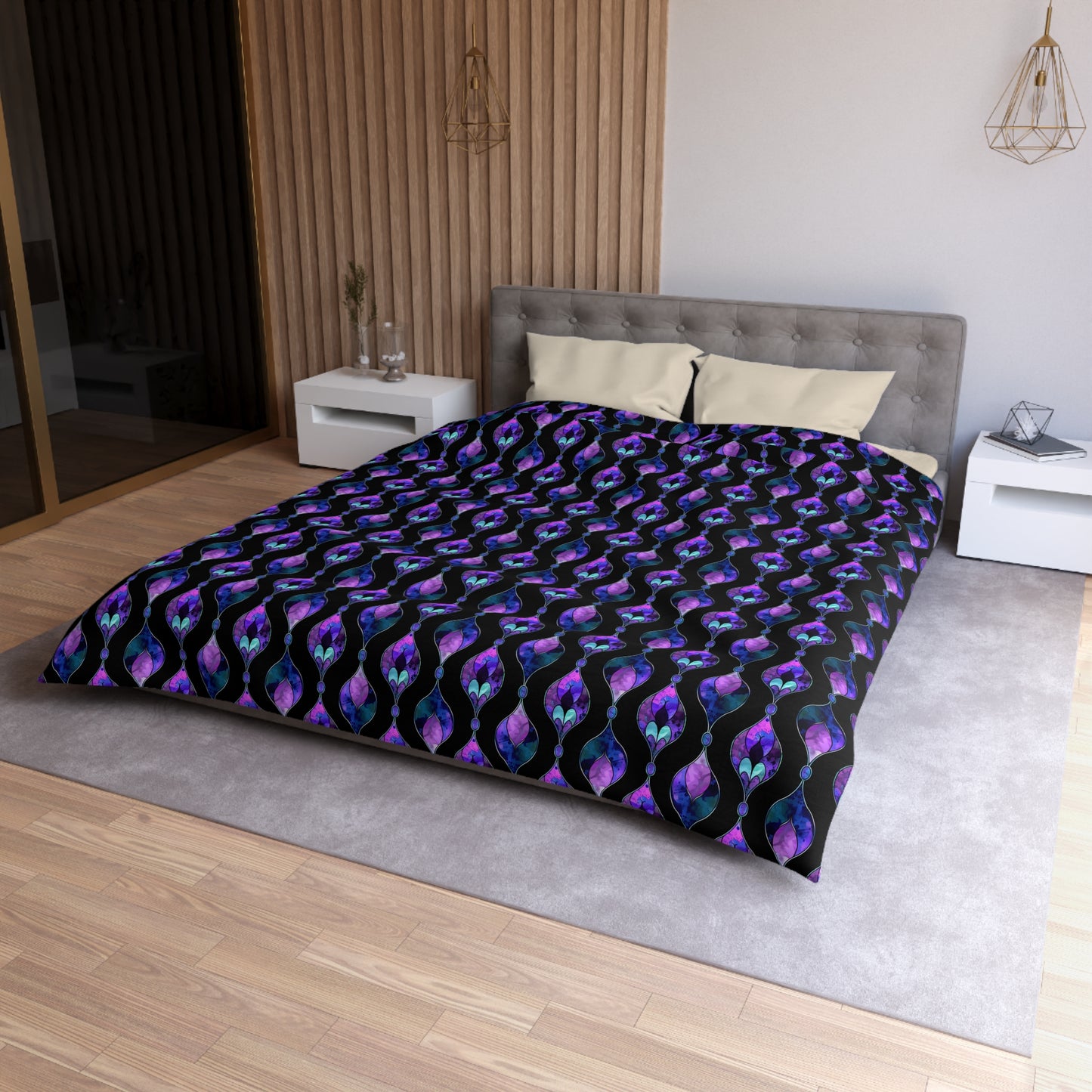 Glass Dreams Microfiber Duvet Cover