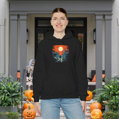 Creepy Cemetery 7 Heavy Blend™ Hooded Sweatshirt