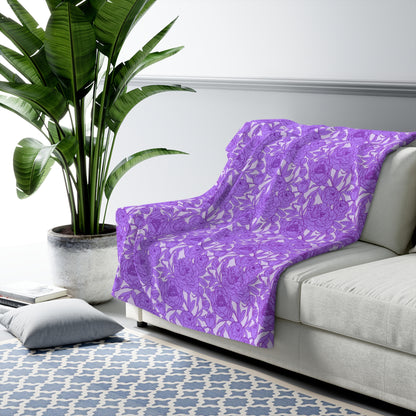 Lavender Peony Symphony Basic Bedding Set