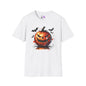 Orange Disco Pumpkin Adult T-shirt