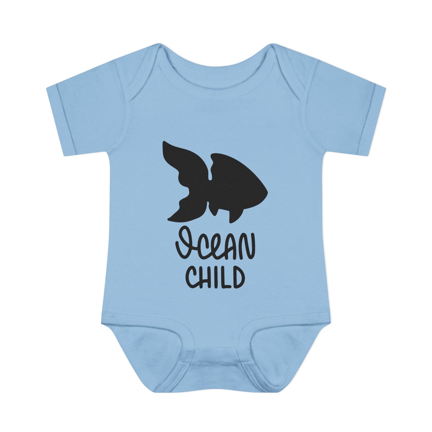 Ocean Child Infant Baby Rib Bodysuit