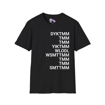 Do You Know The Muffin Man Abbreviation Adult T-shirt