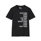 Do You Know The Muffin Man Abbreviation Adult T-shirt