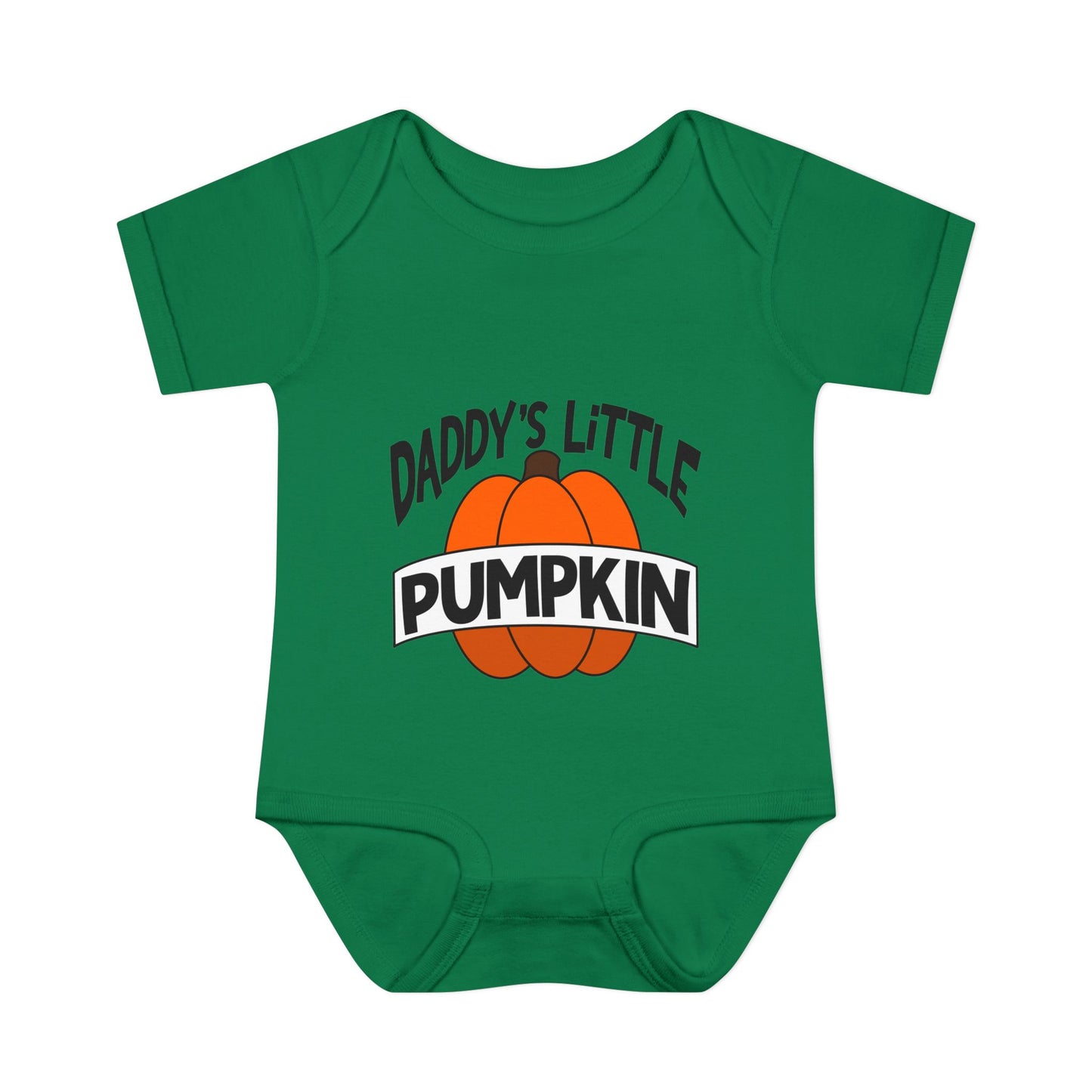 Daddy's Little Pumpkin Infant Baby Rib Bodysuit