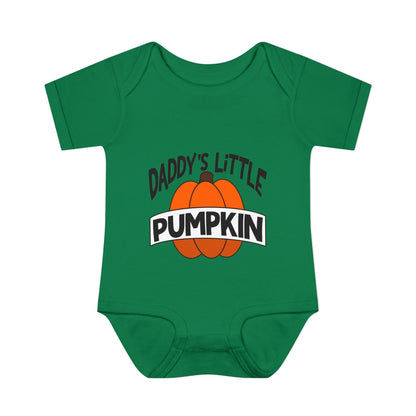 Daddy's Little Pumpkin Infant Baby Rib Bodysuit