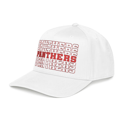 Panthers (Stacked) Mid Profile Baseball Cap