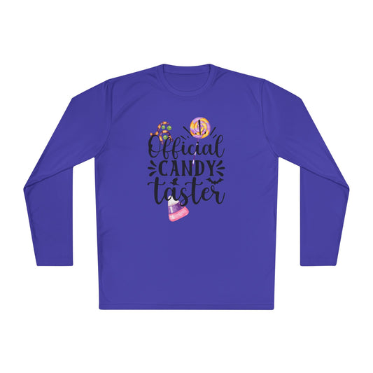 Official Candy Taster Adult Long Sleeve Tee
