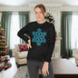 Large Snowflake Youth Long Sleeve Tee