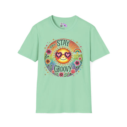 Stay Groovy Adult T-shirt
