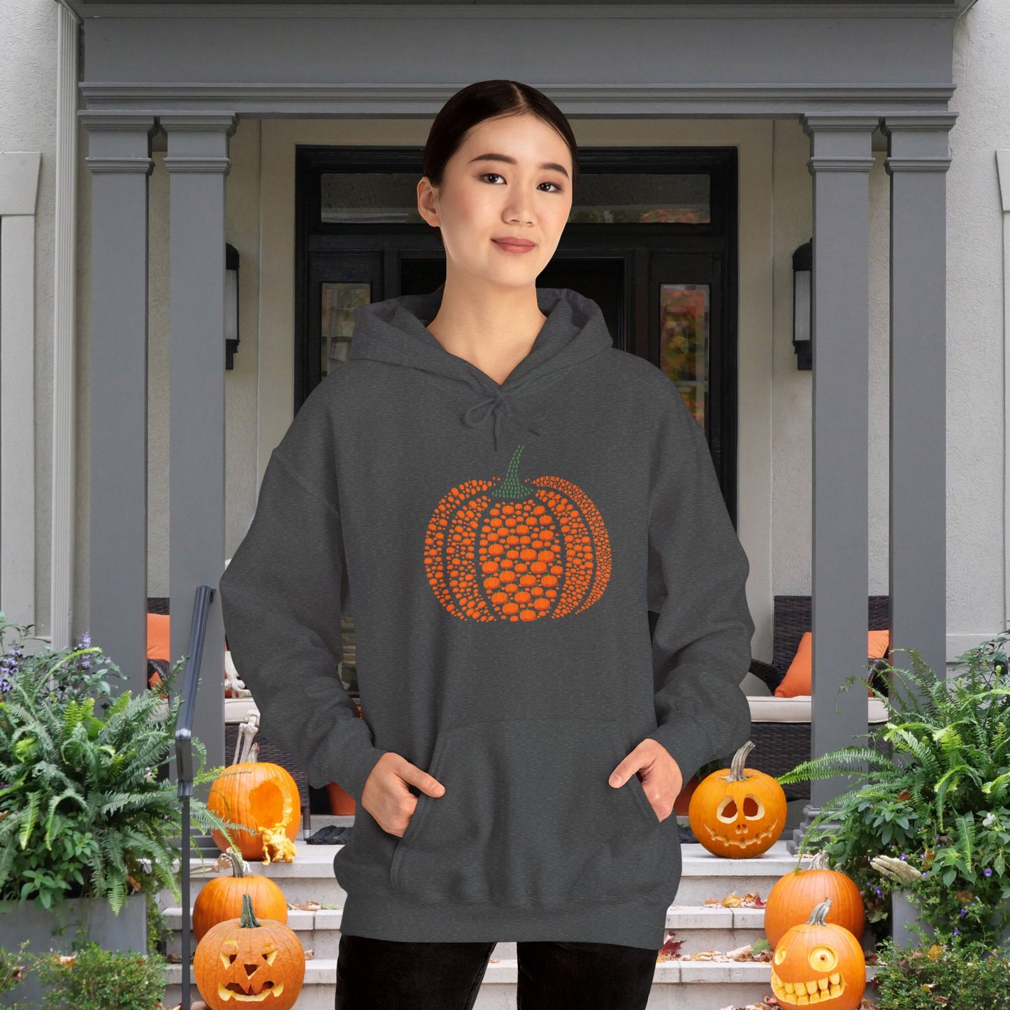 Pumpkin Pumpkin Heavy Blend™ Hooded Sweatshirt