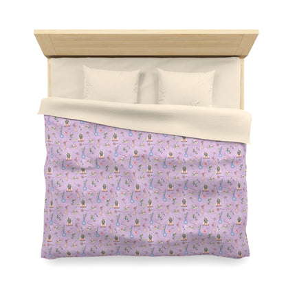 Lilac Meadow Keepsakes Microfiber Duvet Cover