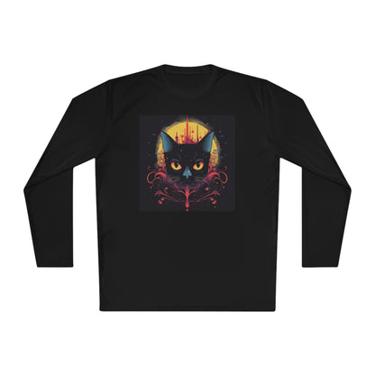 Creepy Black Cats 11 Adult Long Sleeve Tee