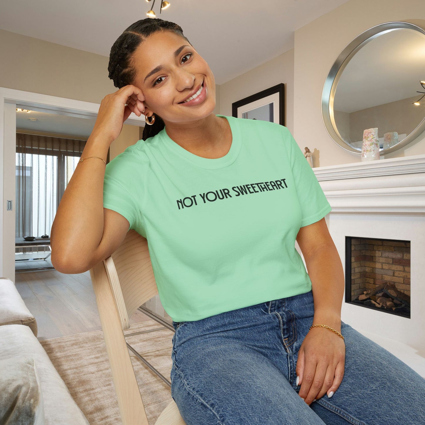 Not Your Sweetheart Adult T-shirt