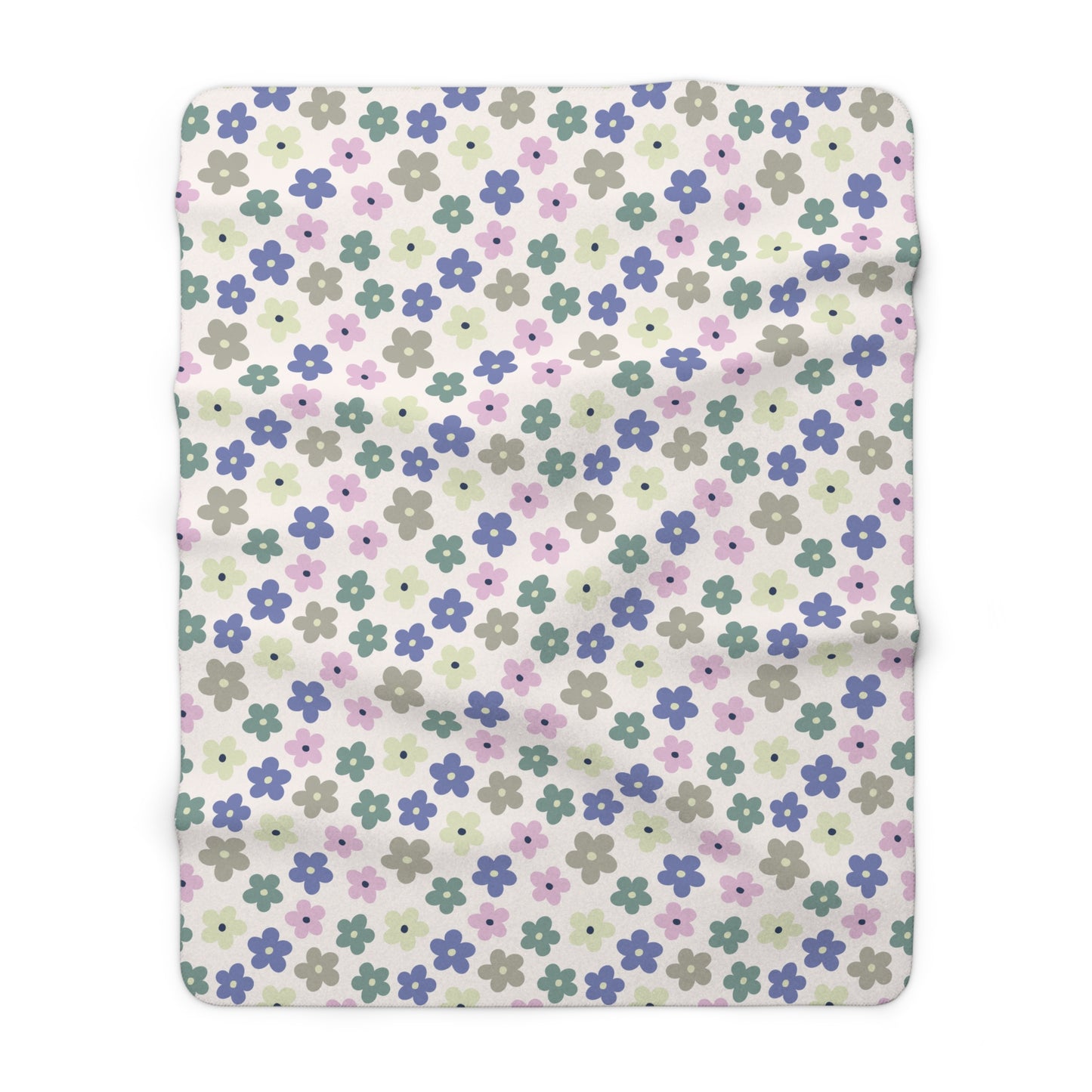 Earthbound Blooms Fleece Blanket