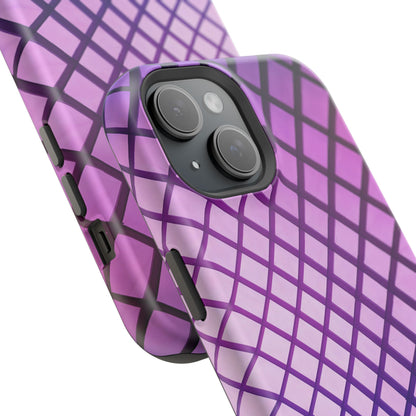 Midnight Mist Mosaic MagSafe® Compatible Tough Case for iPhone