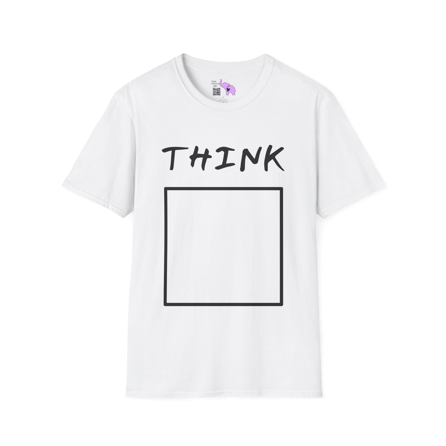 THINK (Outside the Box) Adult T-shirt