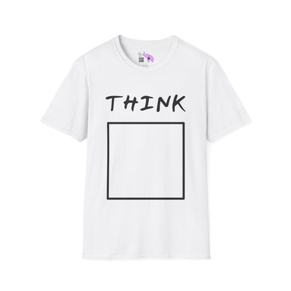THINK (Outside the Box) Adult T-shirt