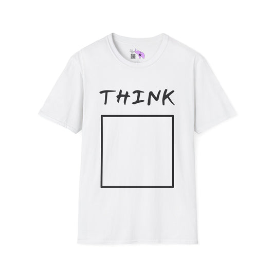 THINK (Outside the Box) Adult T-shirt