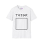 THINK (Outside the Box) Adult T-shirt