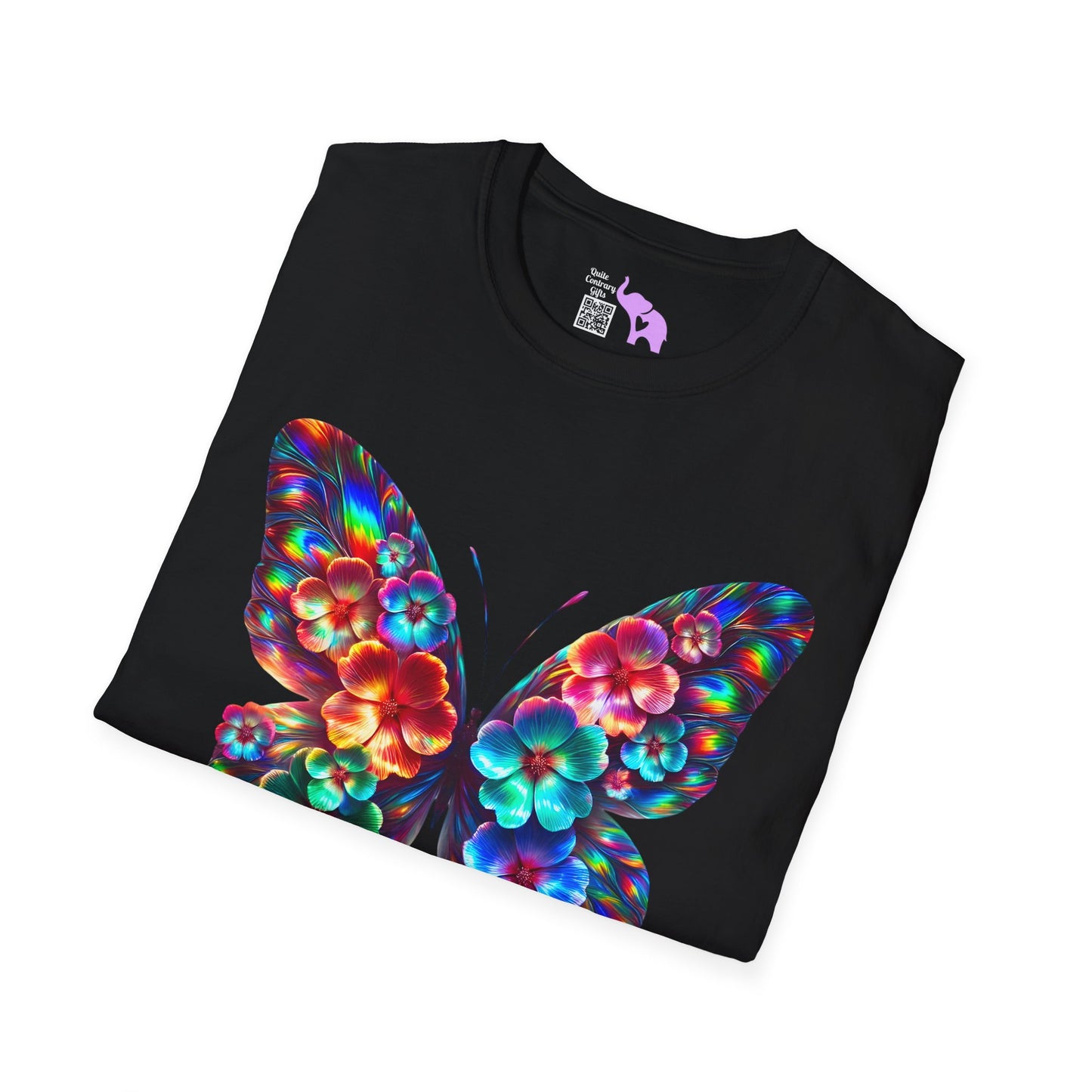 Neon Bloomfly Adult T-shirt