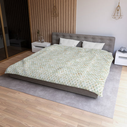 Faded Correspondence Duvet Bedding Set