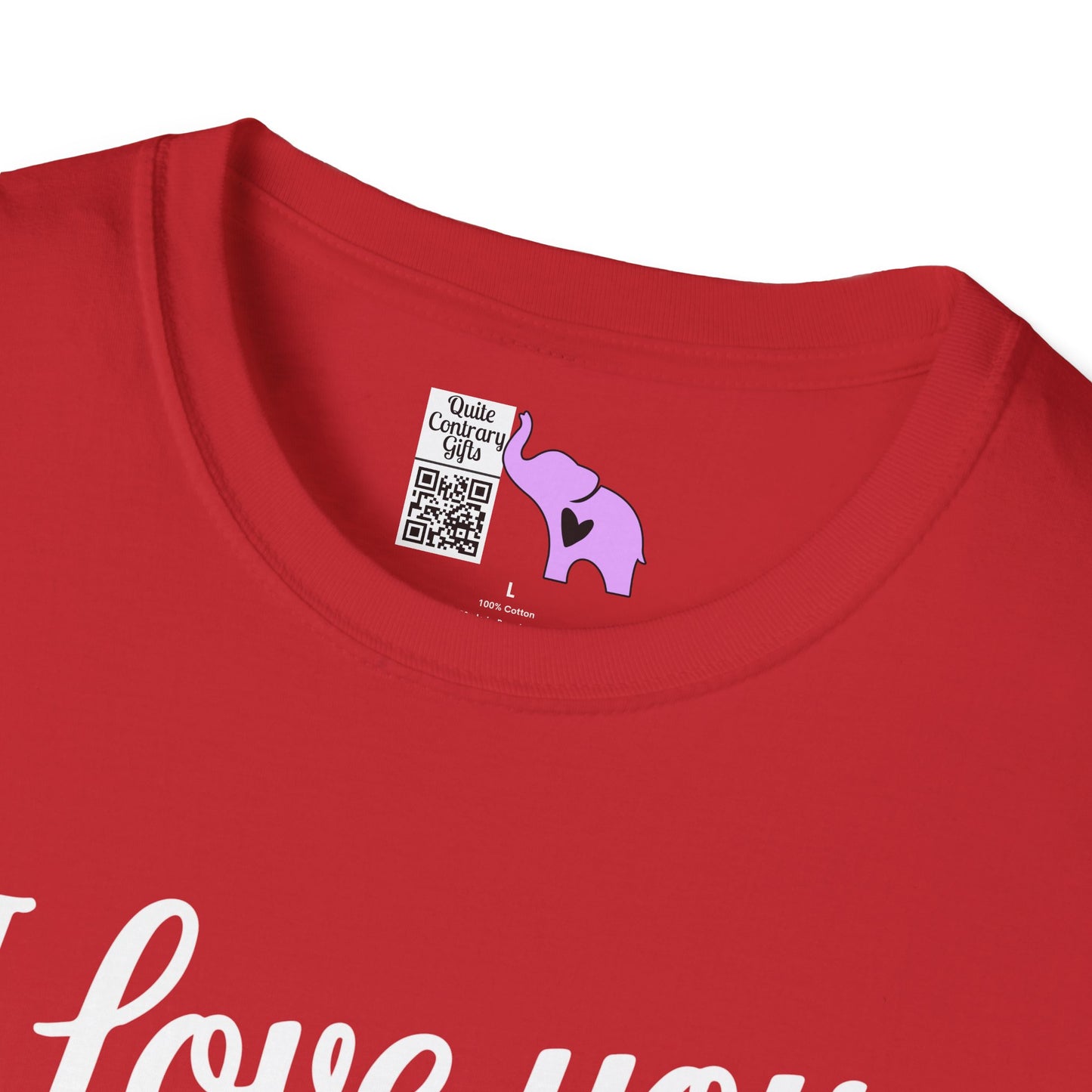 I Love You to the Beach and Back Adult T-shirt