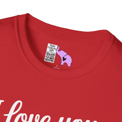 I Love You to the Beach and Back Adult T-shirt
