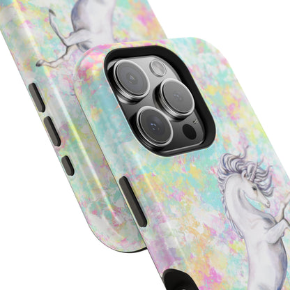 Pastel Pegasus MagSafe® Compatible Tough Case for iPhone