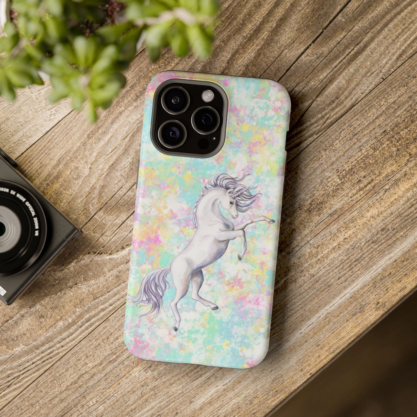 Pastel Pegasus MagSafe® Compatible Tough Case for iPhone