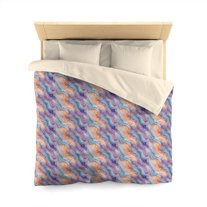 Dreamwave Marble Microfiber Duvet Cover