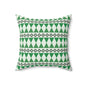Moss Cairn Stripes Throw Pillow