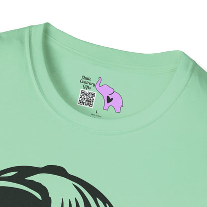 Melty Smiley Face w/Hat Adult T-shirt