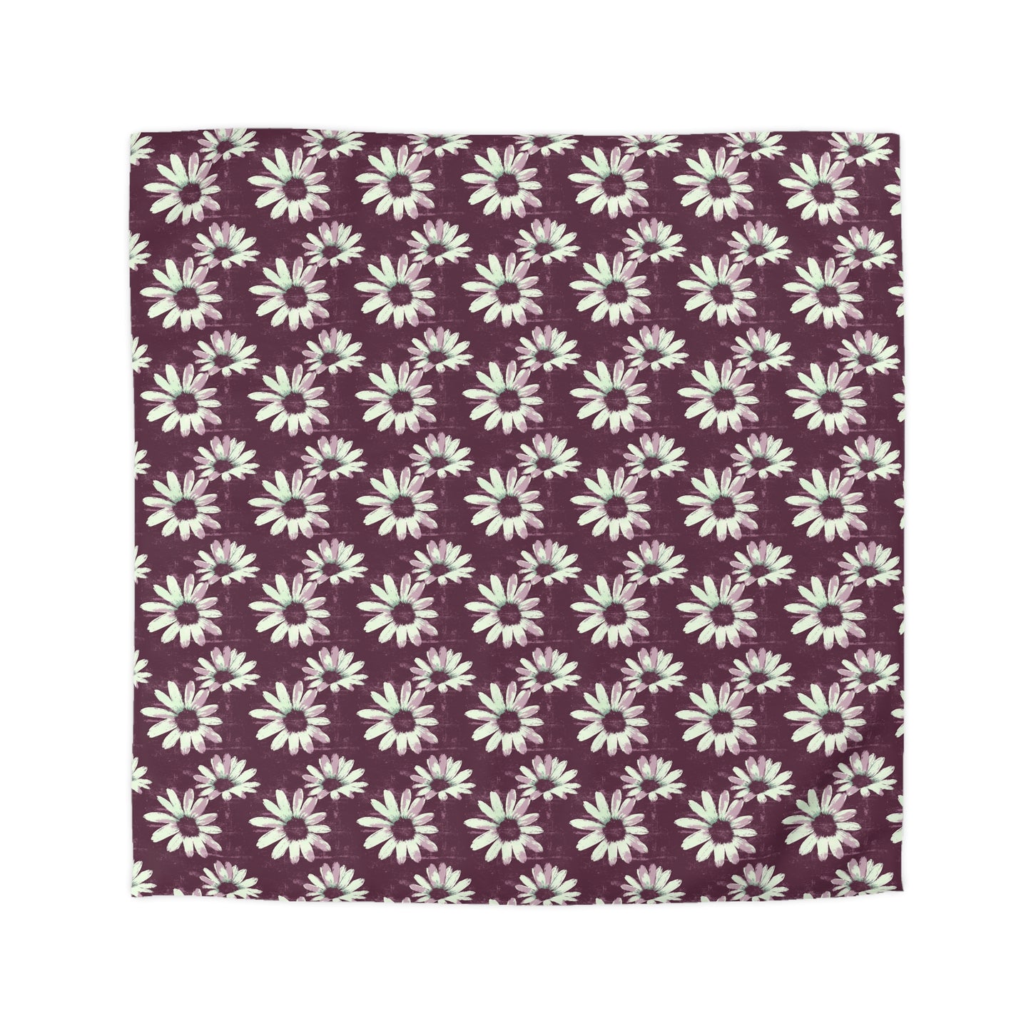 Purple Tide Petals Microfiber Duvet Cover