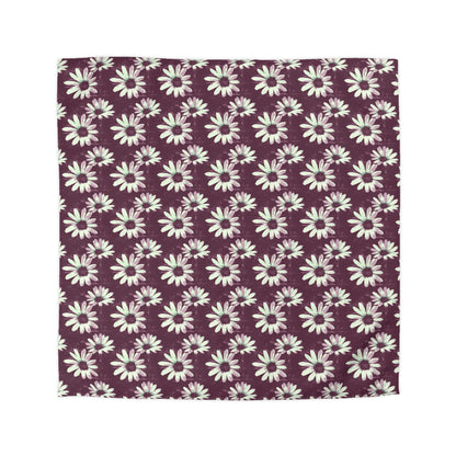 Purple Tide Petals Microfiber Duvet Cover