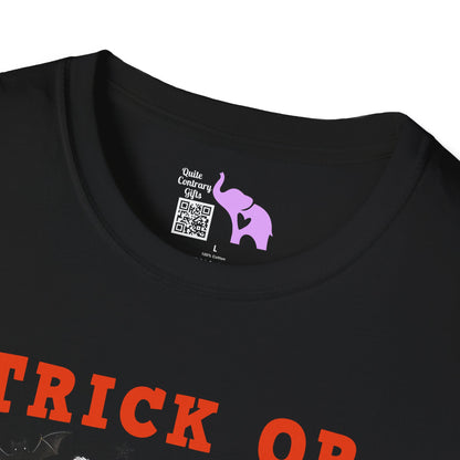 Trick or Trashy Racoon Adult T-shirt