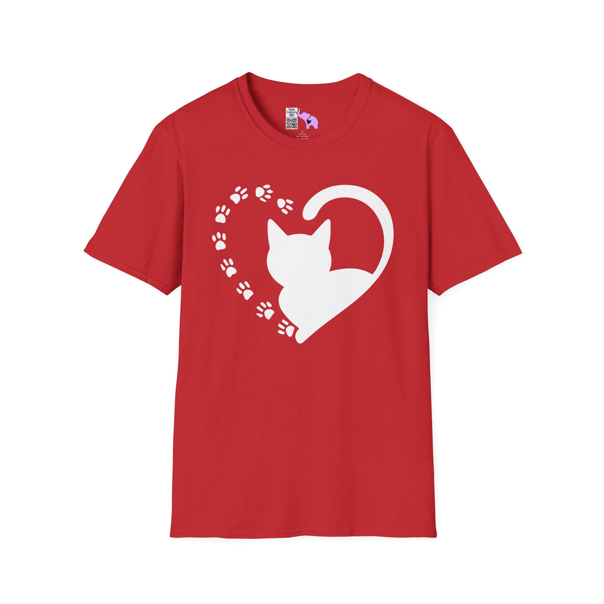 Paws of Love Adult T-shirt