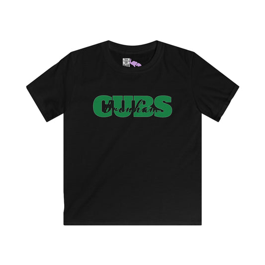 Brenham Cubs Double Text Youth Softstyle Tee