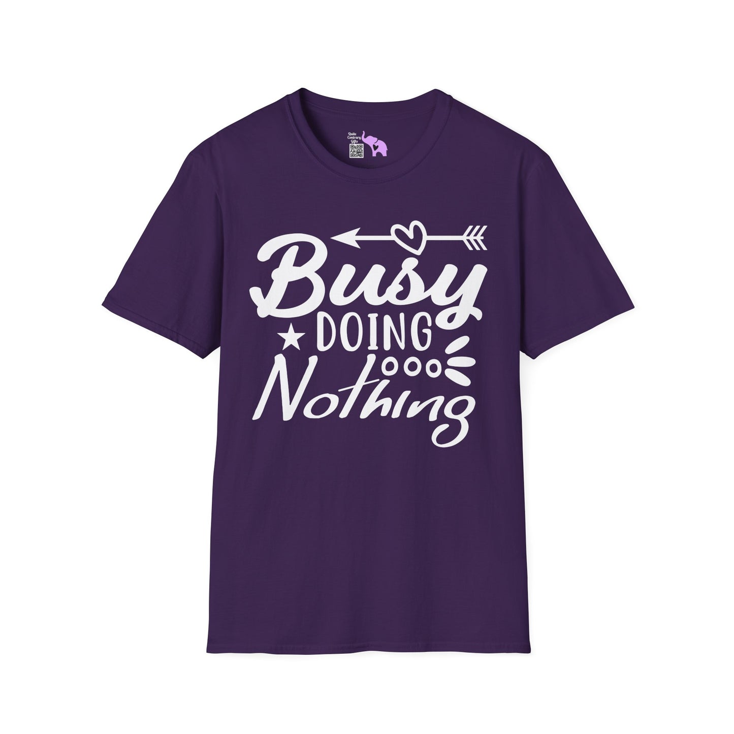 Busy Doing Nothing Adult T-shirt