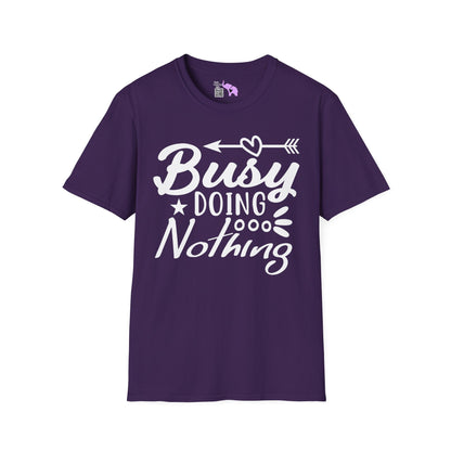 Busy Doing Nothing Adult T-shirt