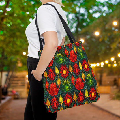 Joyful Burst Canvas Tote Bag