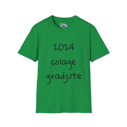 Colage Gradjute Unisex Softstyle T-Shirt