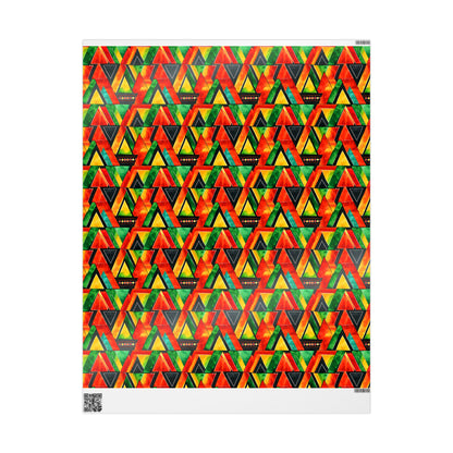 Abundance Vibes Kwanzaa Wrapping Paper