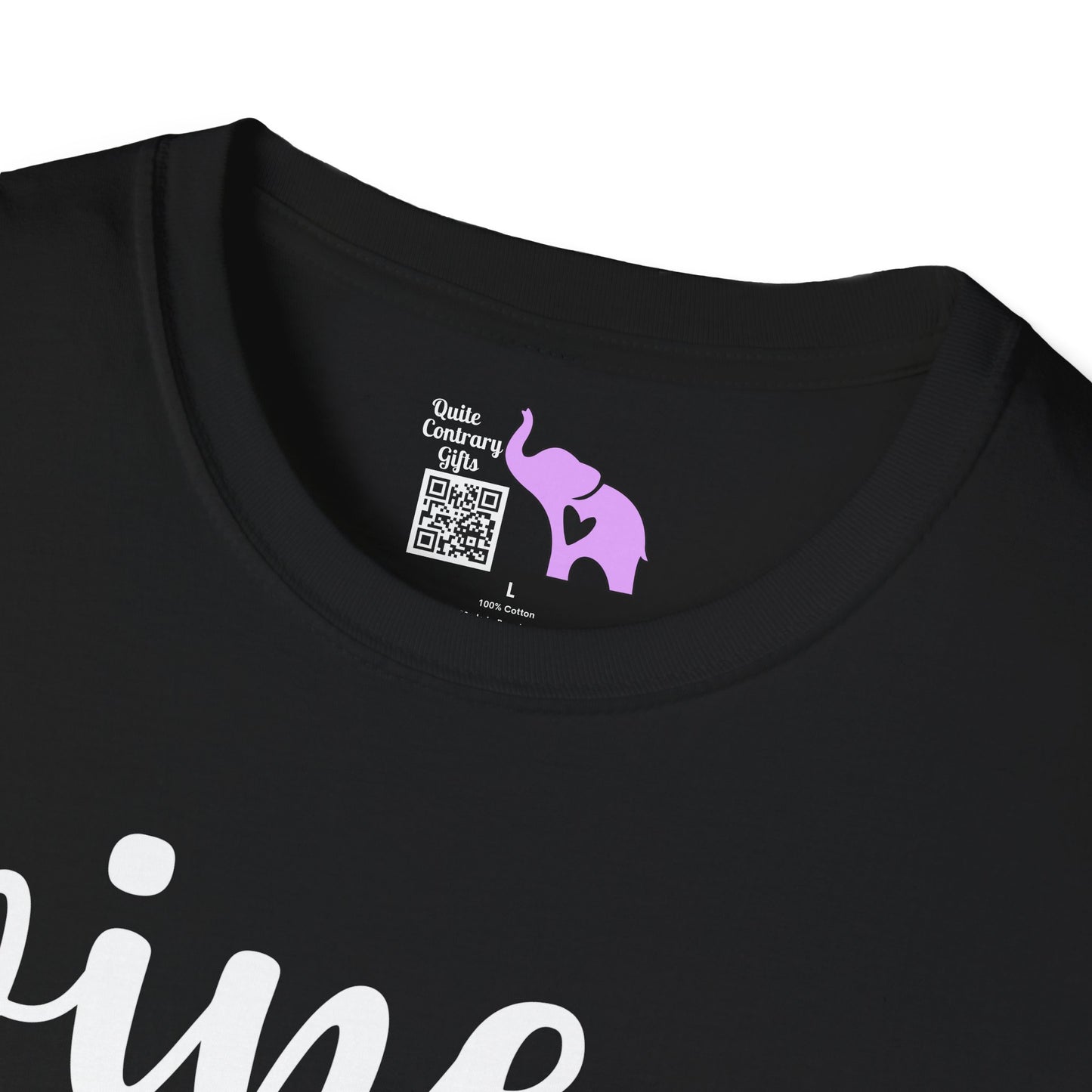 Wine Goes In Wisdom Comes Out Adult T-shirt