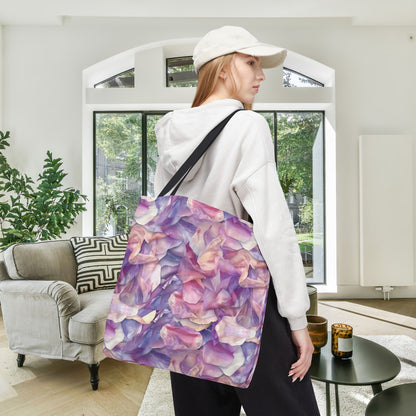 Ethereal Bloomscape Canvas Tote Bag