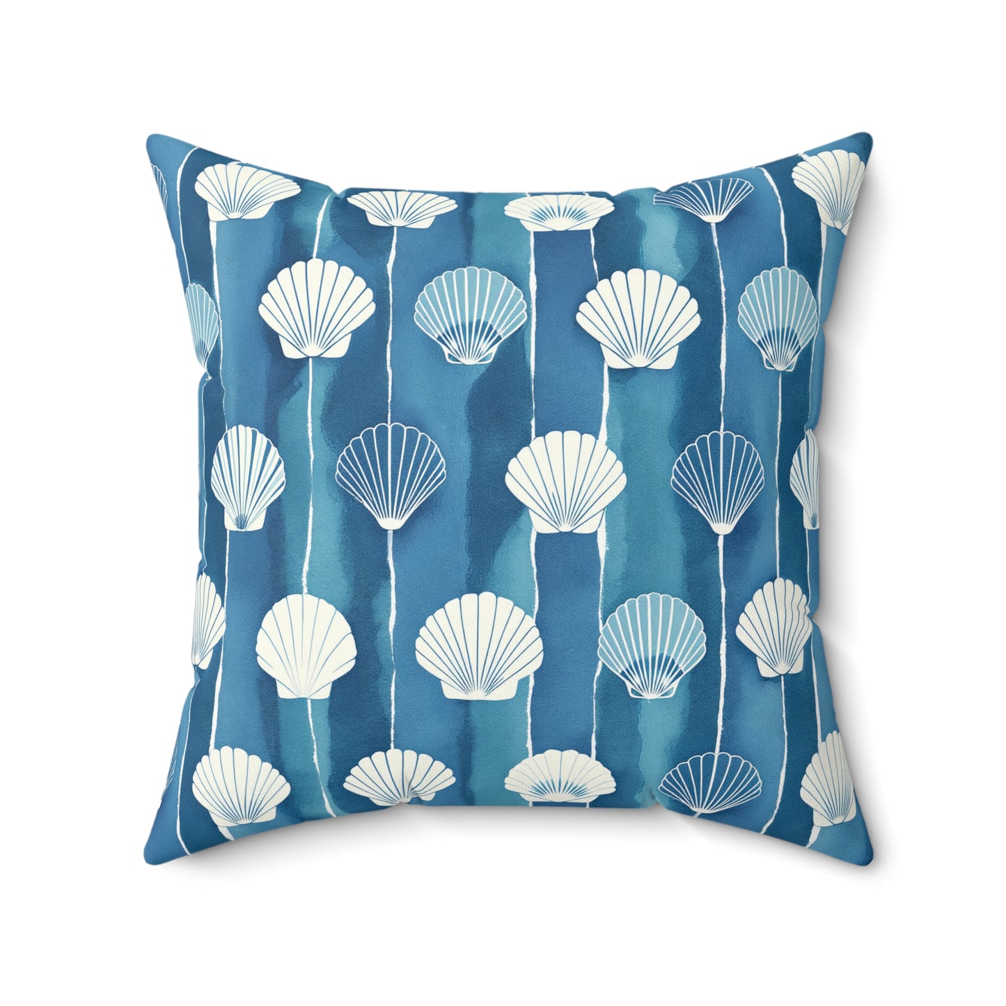 Oceanline Shells Throw Pillow