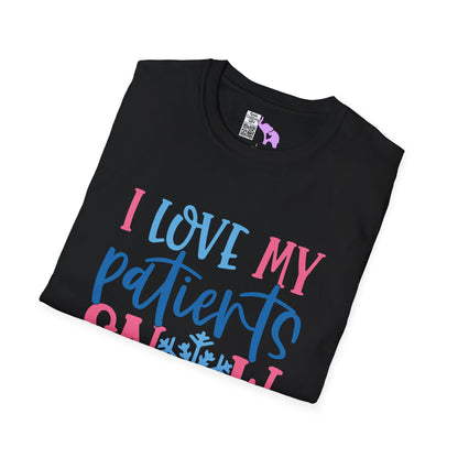 I Love My Patients Snow Much (Nurse) Adult T-shirt