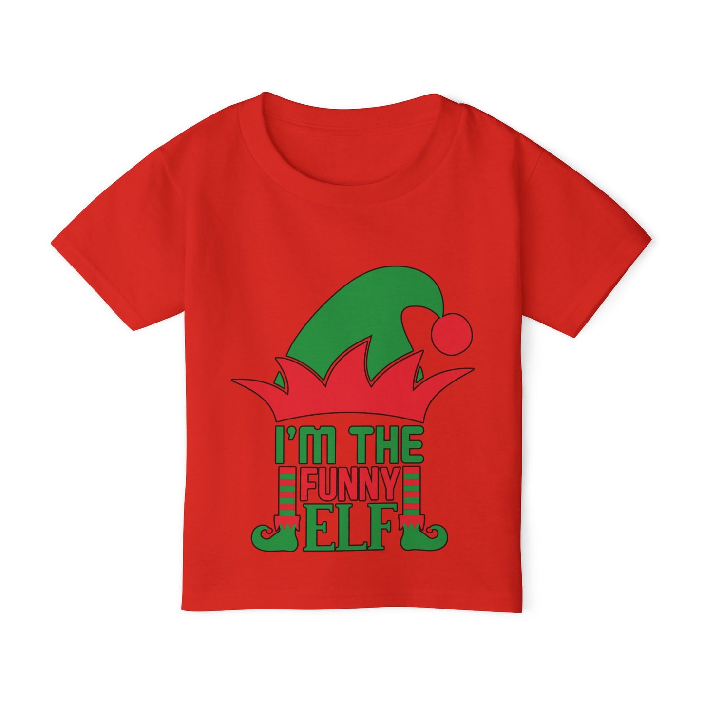 I'm The Funny Elf Heavy Cotton™ Toddler T-shirt