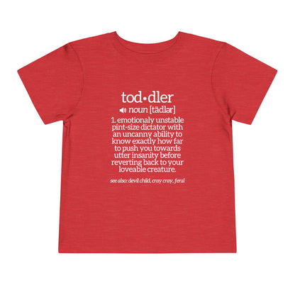 Funny Toddler Definition Toddler Tee
